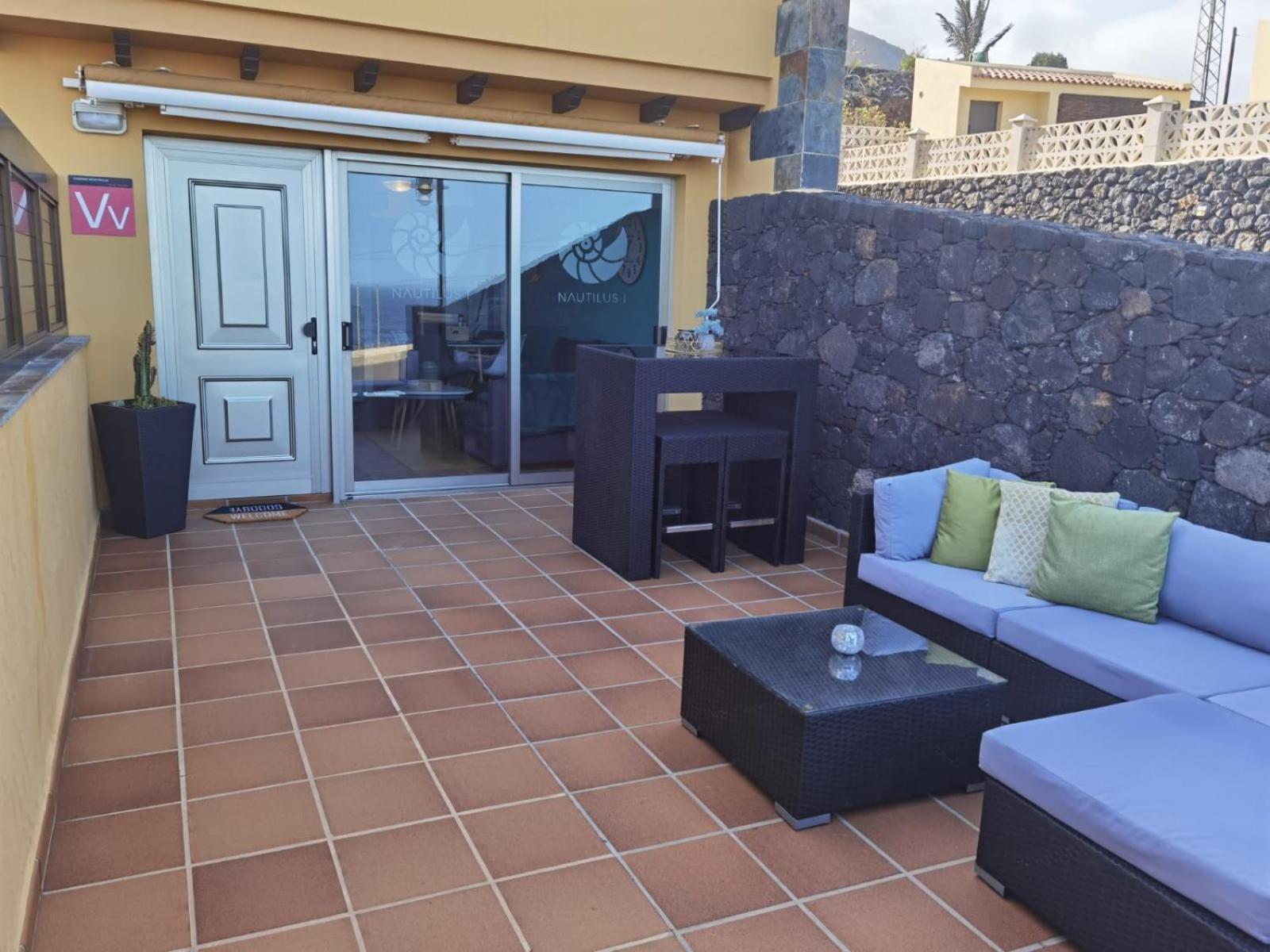 Nautilus I: Casa Con Terraza Y Vistas Al Mar Apartment La Caleta  Exterior photo